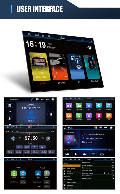 7 Inch HD Touch Screen Car Radio 2 Din High Quality Video Player Wince Wireless CarPlay Android Auto Bluetooth Rear Camera
