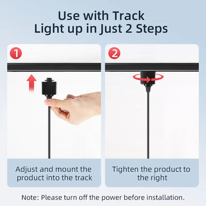 Led Track Light GU10 Spotlight 110V 220V Track Pendant Indoor for Home Decor Kitchen Bedroom Ceiling Lamp Fixture Track Lighting