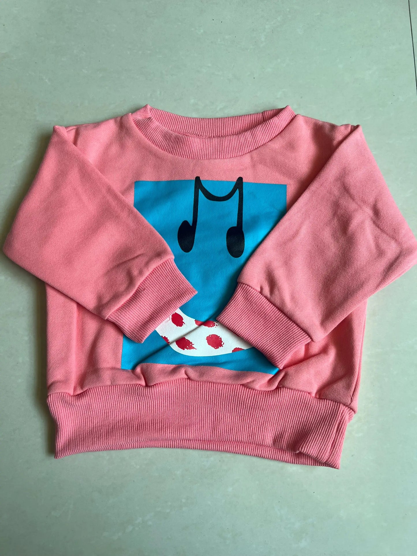 2025 Autumn Kids Sweaters Printed Girl Boy Casual Sweatshirts Long Sleeve Children Pullover Pant Set Clothes