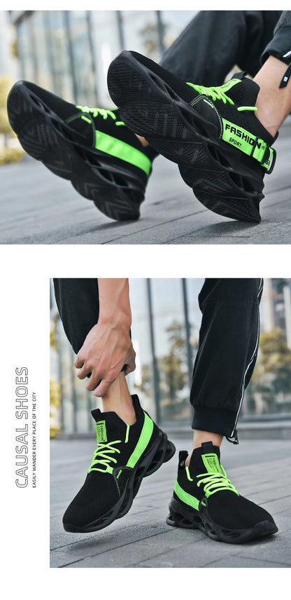 Men Casual Sneakers Summer 2023 Running Shoes Mesh Breathable Male Tenis Shoes Light Fashion Sport Shoes Men Hiking Shoes
