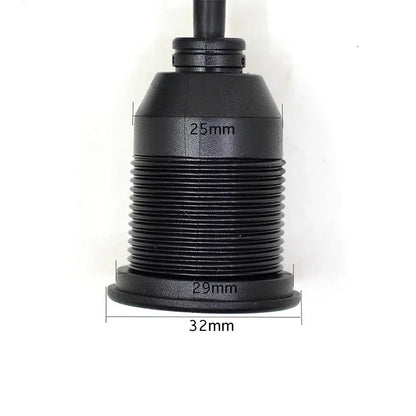 CAT6 RJ45 Socket Cable for Industrial Control Chassis CAT 6 Head Waterproof Panel RJ45 Network Male to Female Extension Cable