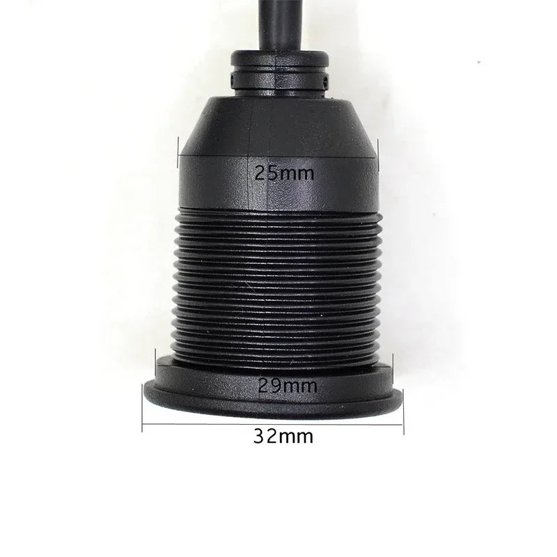 CAT6 RJ45 Socket Cable for Industrial Control Chassis CAT 6 Head Waterproof Panel RJ45 Network Male to Female Extension Cable