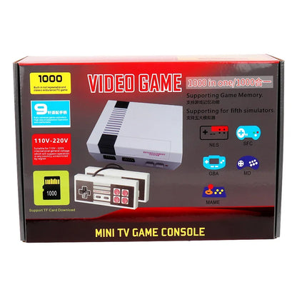 Hot 5 simulators 1000 Classic Games Player Retro Video Game Console Support game card  download For nes Game Controller HD Out