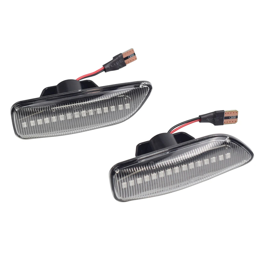For Volvo XC90 S80 XC70 V70 S60 2001- 2009 LED Dynamic Turn Signal Light Side Mirror Sequential Lamp Blinker Indicator