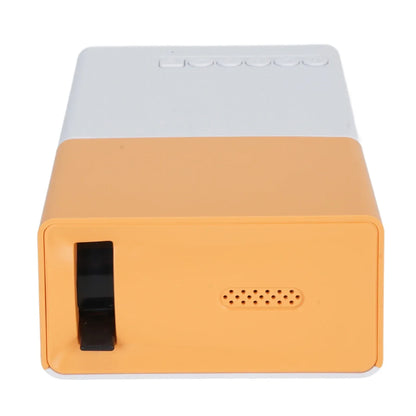 Outdoor Projector Small Projector 1080P Portable 100ANSI 1000LM Brightness Manual Focus 100in Screen Support LED Movie Projector