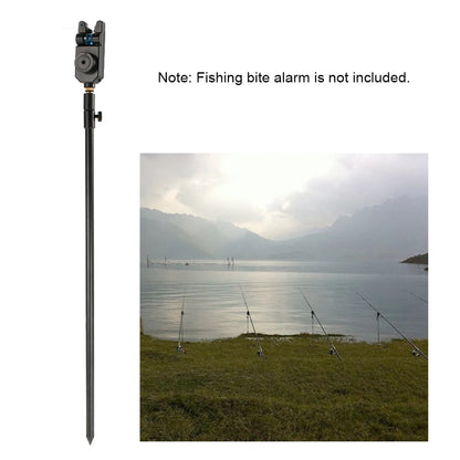 48-75cm Extending Aluminum Alloy Fishing Bankstick Adjustable Carp Fishing Bank Stick Fishing Rod Pod Rest for Bite Alarm
