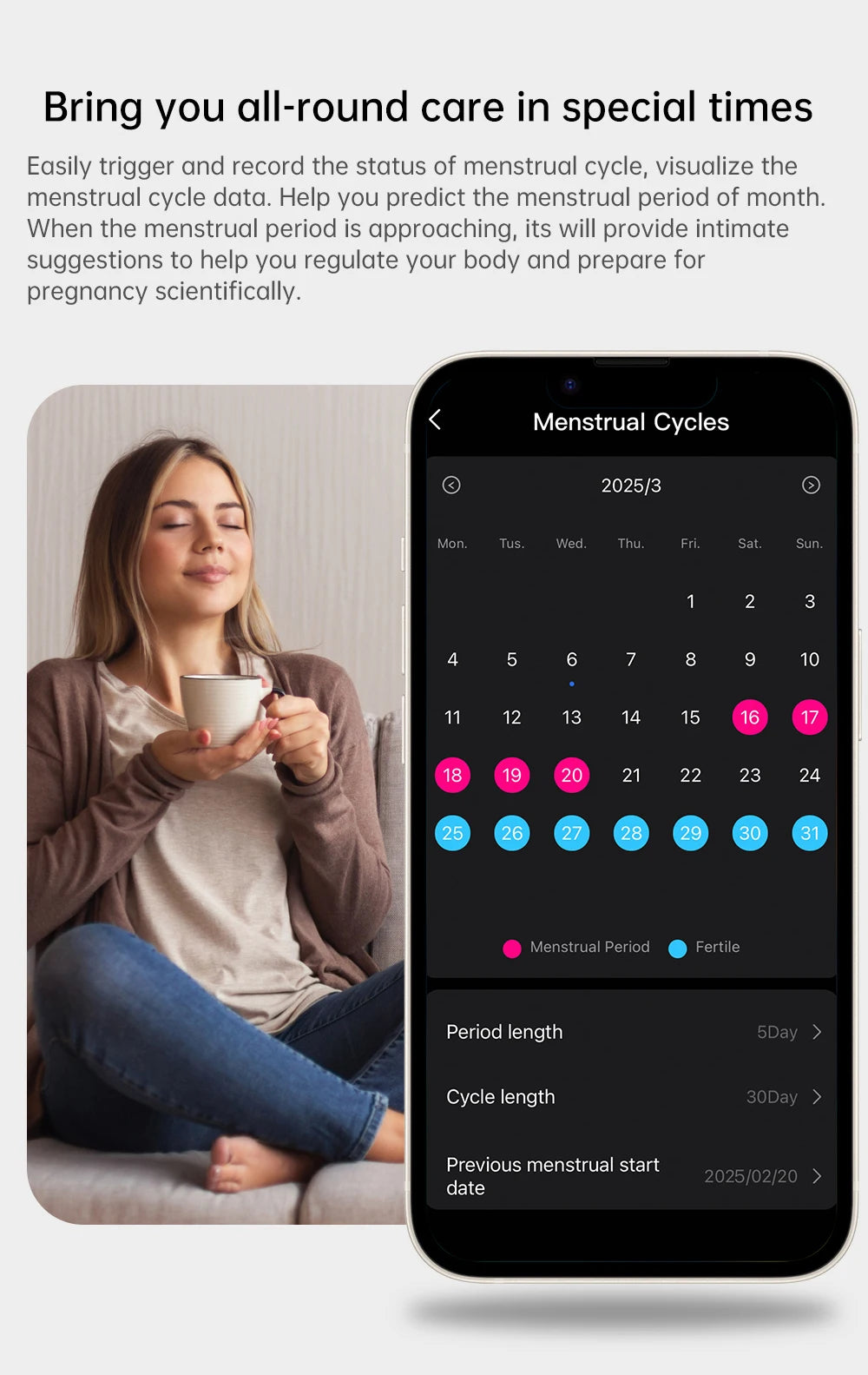 2026 Health Monitoring Smart Ring, Continuous Heart Rate Blood Oxygen Sleep Tracker, Silent Vibration Notification Smart Ring