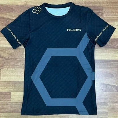 2026 Men's Quick-Drying Casual Sports T-Shirt Breathable Comfortable Adult & Children's Short-Sleeved Training Set
