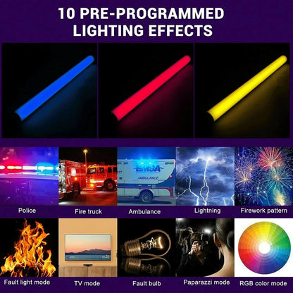 SOKANI X8 LED Photography Light Handheld RGB Light Tube Stick Video Soft Light APP Remote Control vs LUXCEO P200