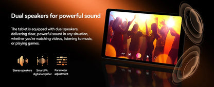 Headwolf FPad7 PRO Android 15 Tablet 8 inch 2.5K HD Max 16GB+512GB, 6500mAh PD18W, 8MP+16MP Camera, SIM 4G LTE WiFi 6