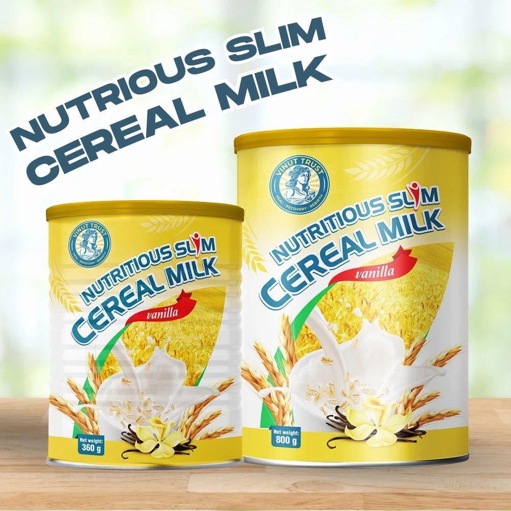 Factory Price Cereal milk powder Nutritious Slim 800g VINUT TRUST Manufacturer Private label OEM ODM