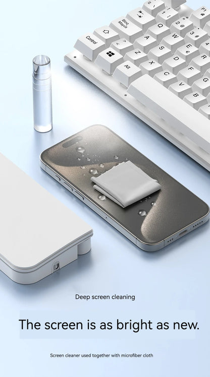 22-in-1 Multifunctional Cleaning Set Office Wristband Keyboard Support Leather Sponge Hand Holder Keyboard Palm Tray