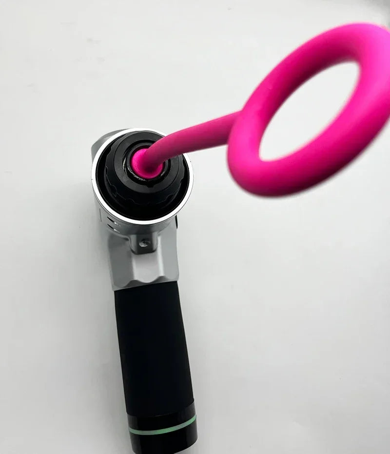 Fascia gun accessories male penis massage ring high-speed frequency penis silicone vibration ring