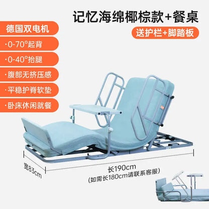 Electric Nursing Mattress for Elderly Bedridden - Auto - Rollover Assist in Standing Up Lift - Bed Function Ideal Tatami FYMS