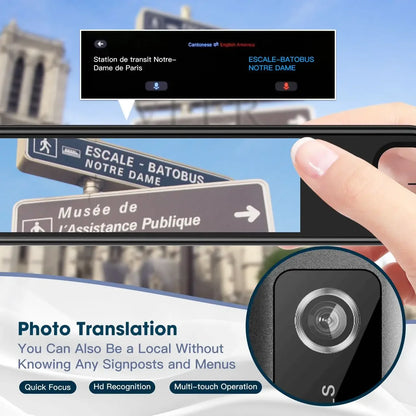 X10 Point Reading Translation Pen 3.76 Inches 142 Language Electronic Voice Scanning Pen Mutual Translation Dictionary Pen
