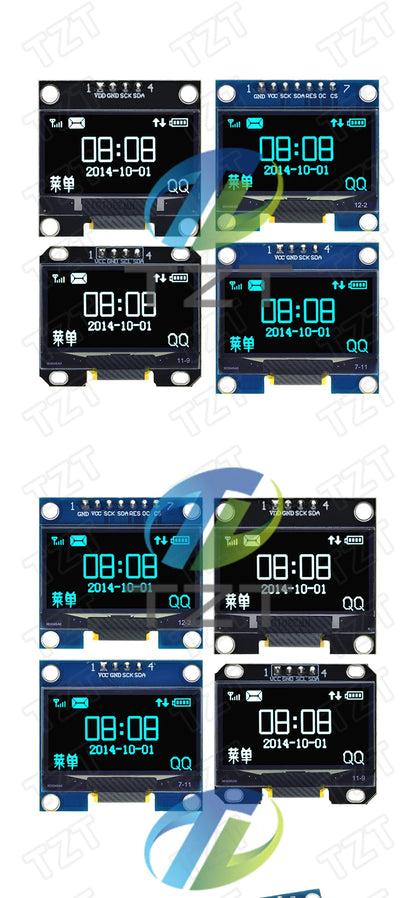 1.3 inch OLED module SPI/IIC I2C Communicate white/blue color 128X64 1.3 inch OLED LCD LED Display Module 1.3" OLED Module