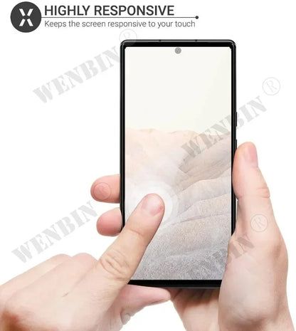 3 Pcs Tempered Glass For Google Pixel 10 9 Pro XL 8 7 6 Pro 7A 6A 5A 4A 3 XL Curved Full Cover Screen Protector