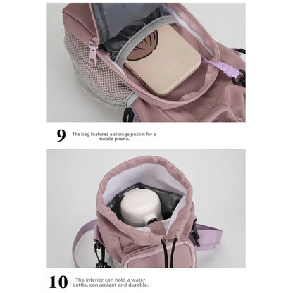 Universal Portable Water Bottle Bag Waterproof with Phone Pocket Insulated Cup Protective Cover Adjustable Strap Creative