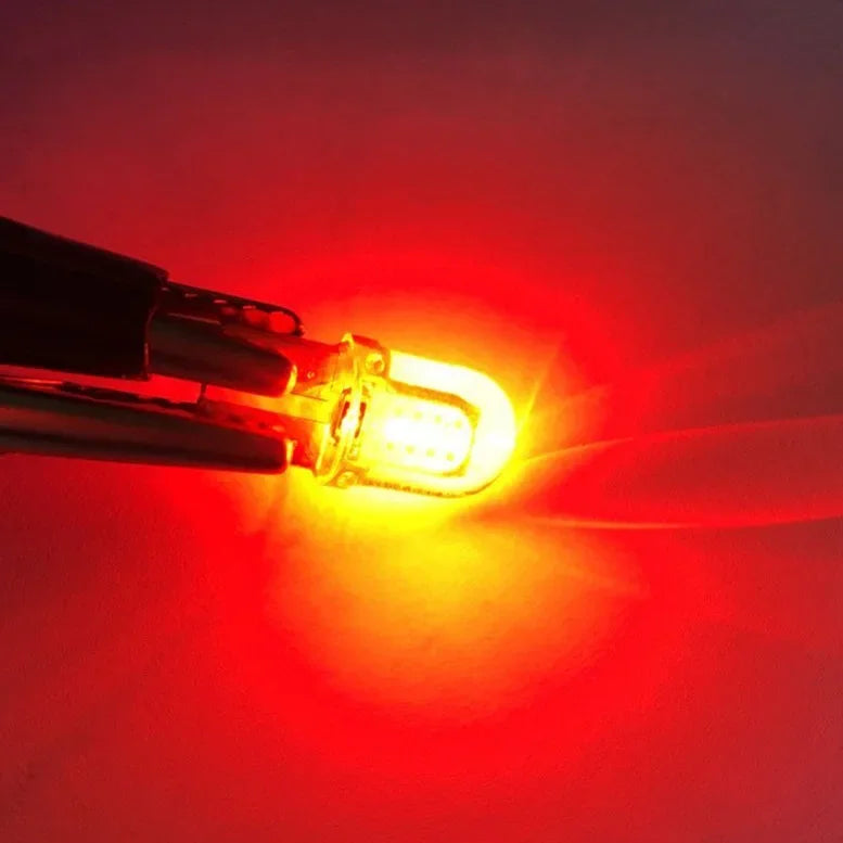 10Pcs T10 W5W BULB LED Car License Plate Lamp COB T10 LED Canbus Clearance Lamp Led Parking Bulb Car Interior Reading Light