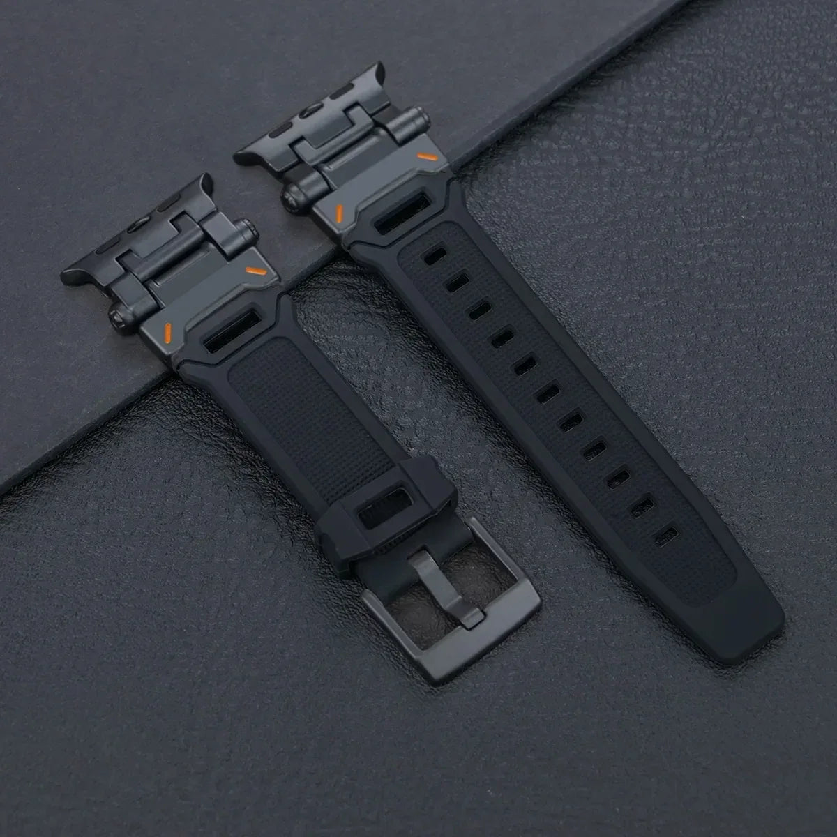 Silicone Sport Band for Apple Watch Ultra 49mm 45mm 42 44mm Rubber Strap for iWatch Series 9 8 7 se 6 5 4 ultra 2 49 Correa