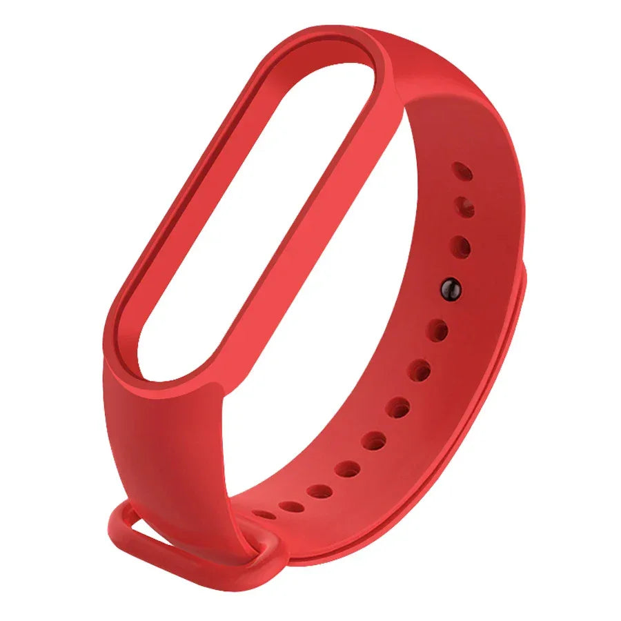 Colors Bracelet for Xiaomi Mi Band 7 6 5 Sport Strap Watch Silicone Wrist Strap For Xiaomi Mi band 5 6 Bracelet Miband 4 3 Strap