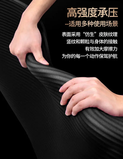 200*90cm Thick 20mm Men's Gym Mat Beginner Yoga Mat Thickened Widened and Lengthened Non-slip Sports Yoga Mat for Home