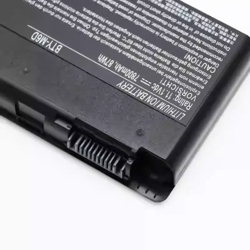 Compatible with MSI GT60/70 GX660/680 MS-1763 laptop battery BTY-M6D