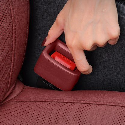 Car Seat Belt Buckle Cover Universal Car Safety Belt Anchor Socket EVA Anti-collision Protection Cover Car Interior Modification