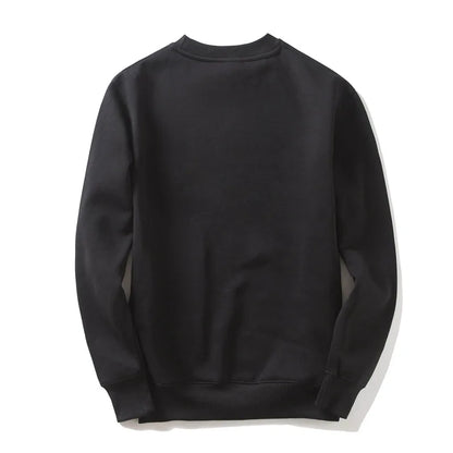 Custom Embroidery Cotton Sweatshirt Customized Brand Design Company Logo Text Men Women Thick Fleece Warm Quality Clothes 350gsm