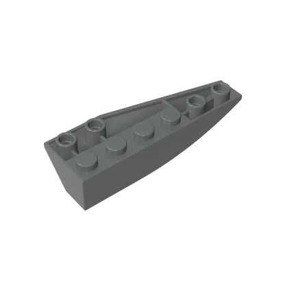 Gobricks 10PCS 41765 Bricks Wedge Curved Inverted 6 x 2 Parts Left Compatible MOC Building Block Adult Kids DIY Education Model
