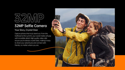 RugOne Xever 7 5G Rugged Phone Android 15 Smartphone 512GB ROM 12+12GB RAM 6.67" 120Hz AMOLED NFC 5500mAh Swappable Battery