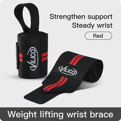 Fitness Wristband Wrapped Design With Adjustable Elasticity to Support and Stabilize The Wrist, Avoiding Wrist Injuries