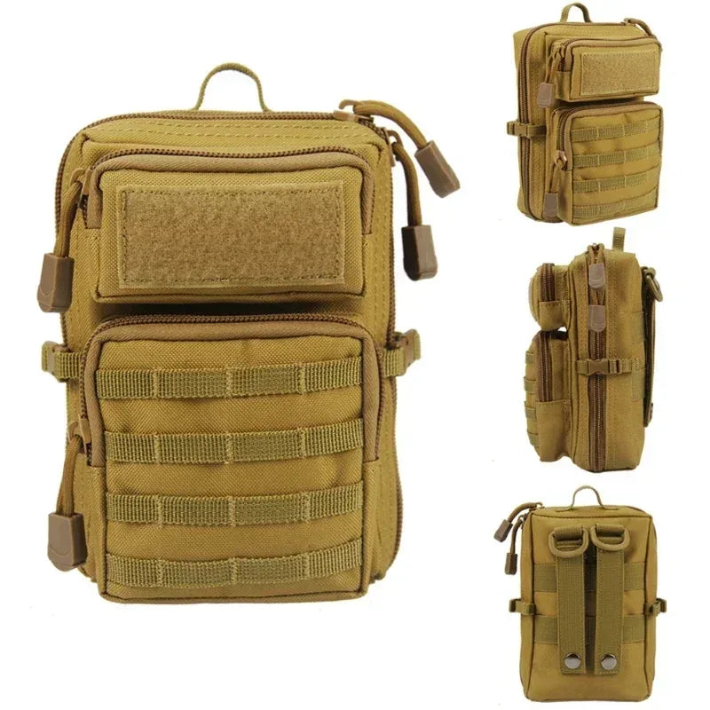 Multifunction Pouch Holster Molle Hip Waist Bag Wallet Purse Phone Case Camping Hiking Bags Hunting Pack