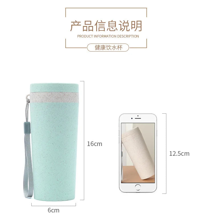 350ml BT21 Portable Water Bottle COOKY TATA RJ Cute Anime Leak-proof Plastic Drinking Cup Milk Coffee Juice Cup Drinkware Gift