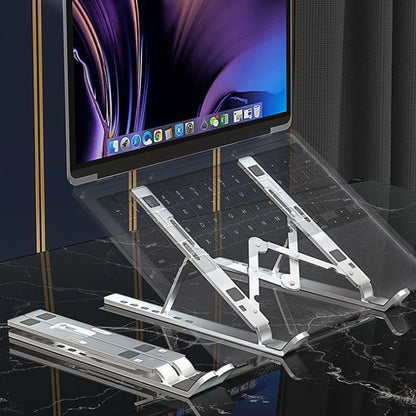 Aluminum Alloy Laptop Stand Heat Dissipation Adjustable Multifunctional Notebook Holder for Office and Gaming