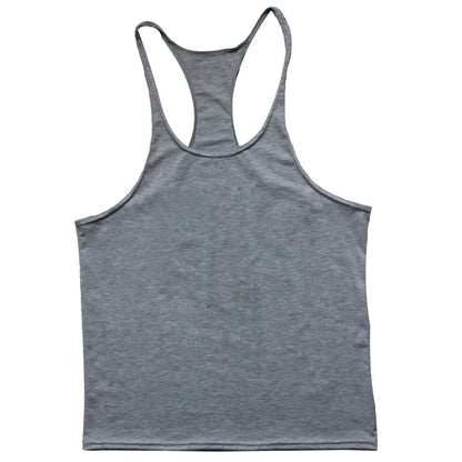 Men's Sports Gym Fitness Tank Top Y Back Fitness Lightweight Shoulder Strap Muscle Fit Tight Fitness Limit T-shirt