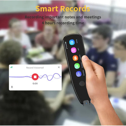 X5Pro Smart Voice Scan Translator Pen Real-Time Multi Language Translation Dictionary Pen Offline/WIFI/Mobile Hotspot Method