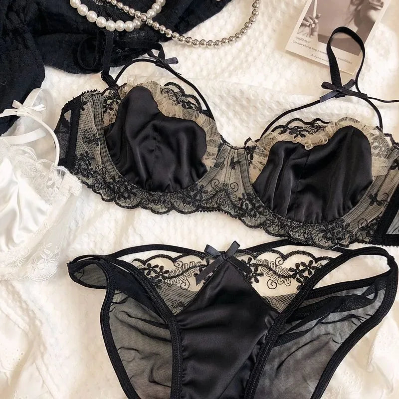 Women Sexy Bodies Lingerie Set Lace Sexy Uniforms Romantic See Through Valentine's Day Bed Vacation Summer Spring Home Outfits