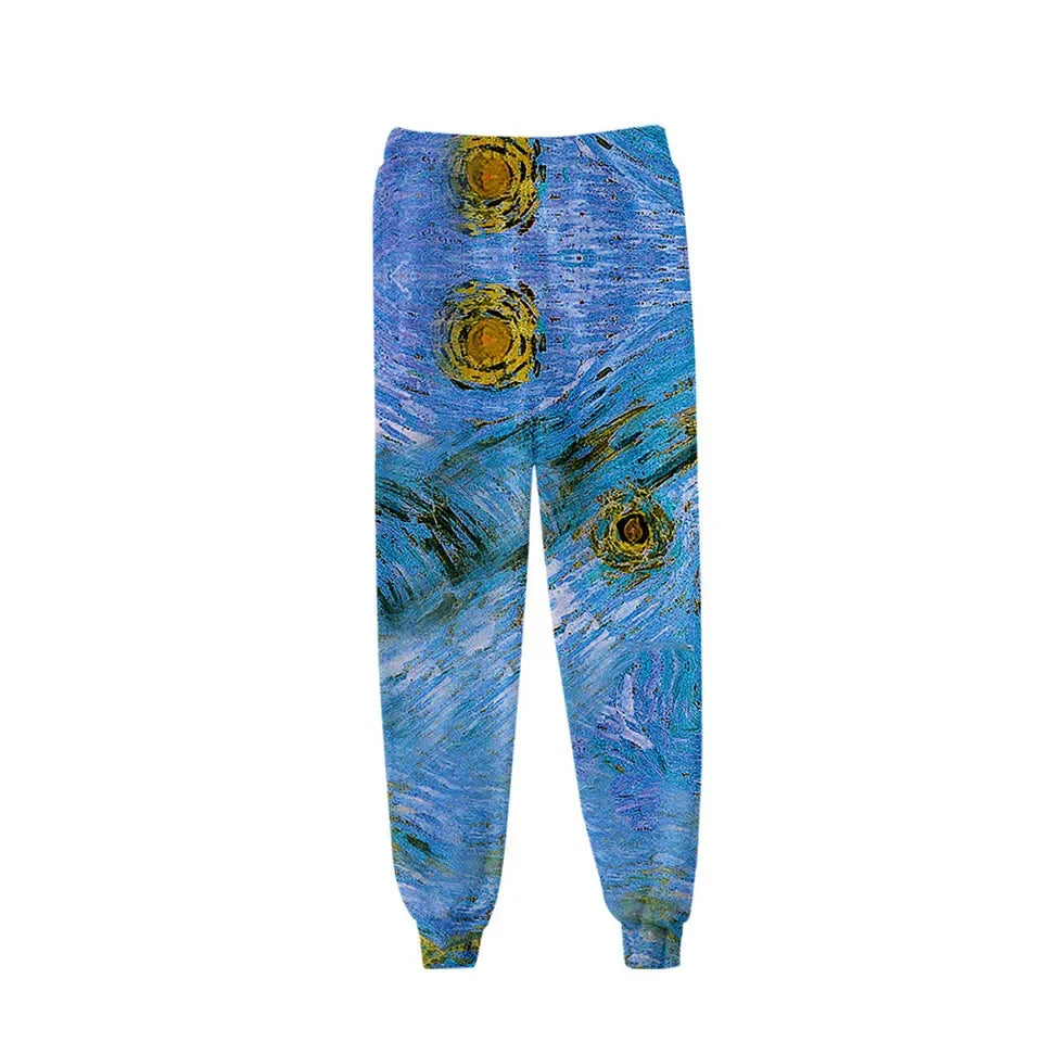 New Hot Sale 3D Print Tie Dye Pink and Green Pants Colorful Psychedelic Trousers Streetwear Men/Women Sweatpants