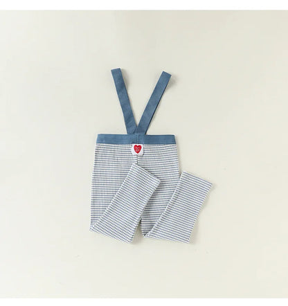 2026 Baby Boys Girls Pants Cotton High Waist Overalls PP Leggings