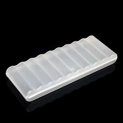 ♥10 Slots Transparent Plastic Battery Storage Box Hard Container Holder Case For AAA/AA Battery Organizer Accessories