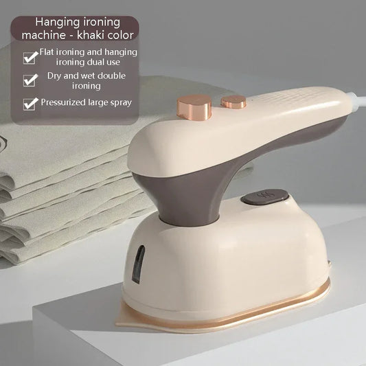 Mini Electric Iron Household Handheld Steam Iron Foldable Wet Dry Ironing Machine Portable Travel Fast Heating Handheld Iron