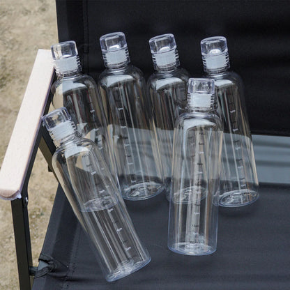 500ml Transparent Leakproof Water Bottle, Anti-Drop Sports Bottle with Time Scale Design, Ideal for Outdoor Use, Hydration on th