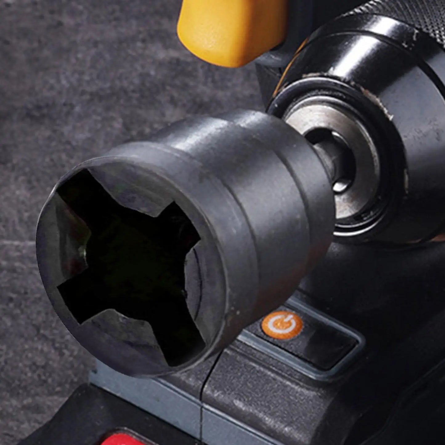 Universal Scissor Car Jack Adapter Rv Stabilizer Jack Drill Adapter Car Disassemble Tool Steel Ball Joint Rod Impact Wrench Tool