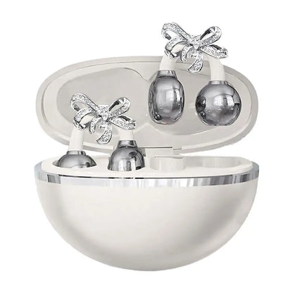 Vivo Clip-on Earbuds Wireless Bluetooth Open Ear Headphones with Detachable Crystal Bowknot Earrings For Sports Fitness Workouts