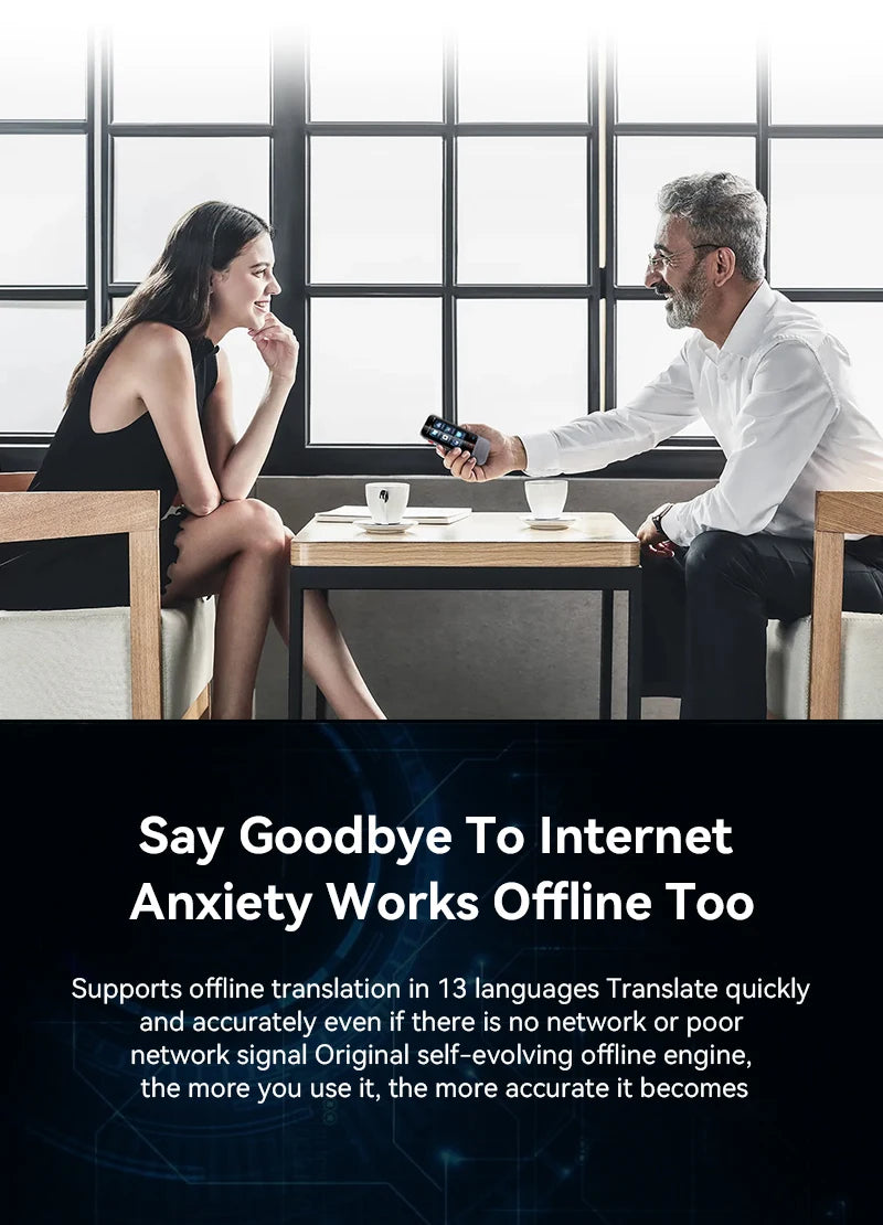 2026 New M30 Smart Voice Translator 139 Online Languages 14 Offline WIFI Photo Recording Dictionary Translation Business Travel
