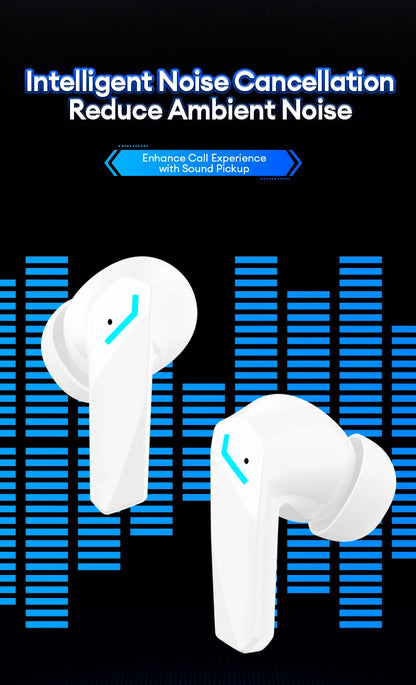 Choice Lenovo GM2 Pro TWS Bluetooth Headphones Long Endurance With Low Latency Headphones Smart Touch With HIFI Sound Earbuds