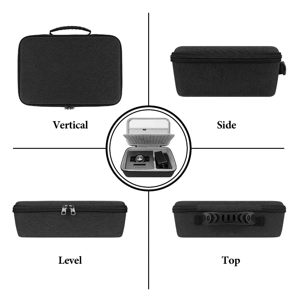 EVA Hard Shell Organizer for Apollo Twin X/Twin X Duo Gen 2 Mixing & Arranging Sound Card Handy Storage Case