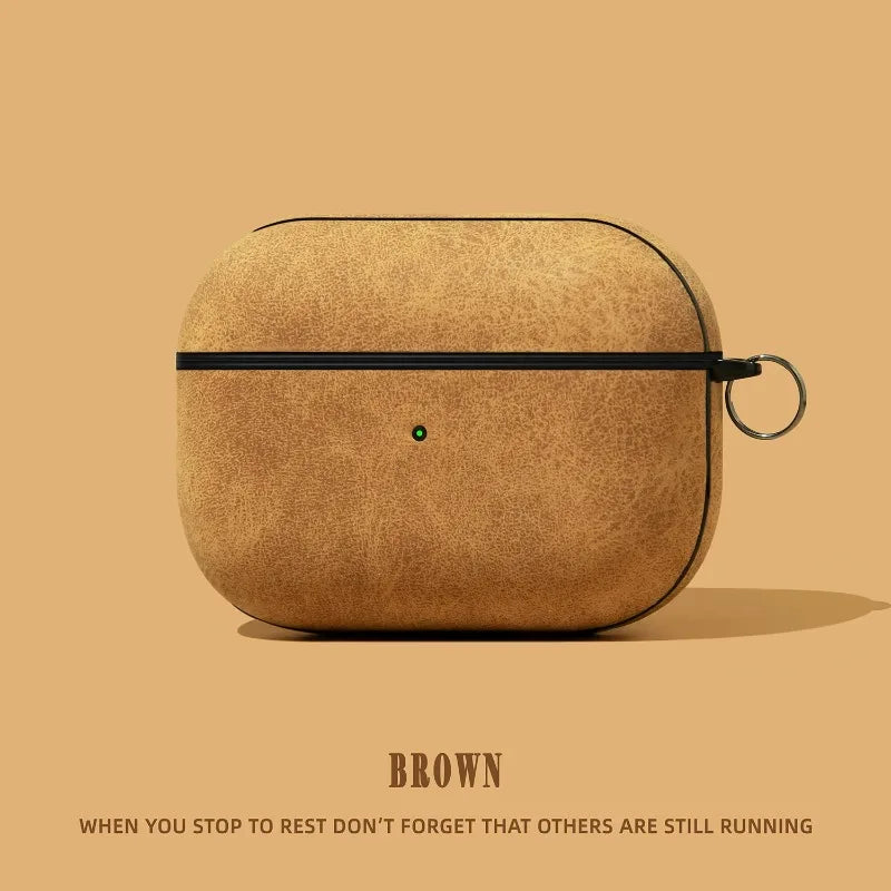 2026 Airpod Leather Soft Case for Airpods4 1 2 3rd Generation Protective Case for Airpodspro3 Pro2 Bluetooth Headset Case