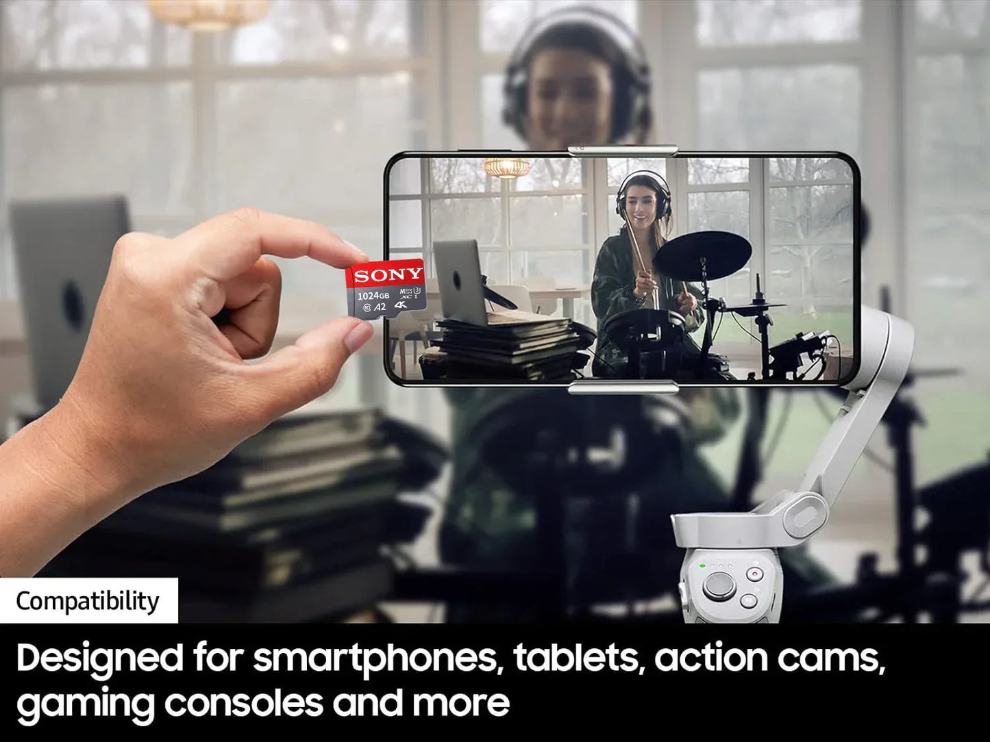 SONY SD Memory Card Extreme Micro TF SD Card 128GB 256GB 1TB 512GB A2 U3 V60 Flash Cards For Xiaomi Phone PC Camera